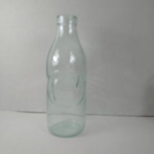 Absolutely Pure Milk Glass 10.5" Bottle Made In Italy Farmhouse Vintage